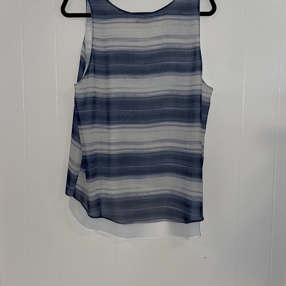 Calvin Klein Layered Silky Top Sz Xl - Picture 4 of 7